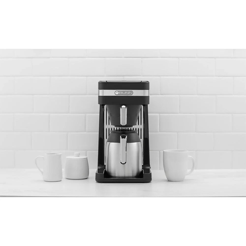 BUNN Speed Brew CSB3T Cafetière 10 tasses Noir/Argent
