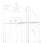 Étagère de Boulanger Pliable Haute à 5 Niveaux en Métal Décoratif pour Intérieur/Extérieur - Or ou Blanc - Roche River Decor