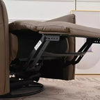 Fauteuil inclinable électrique Power Rocking avec pivotant à 270°, poche latérale et réglage électrique pour salon