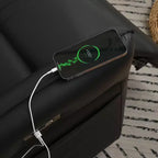 Fauteuil inclinable électrique Power Rocking avec pivotant à 270°, poche latérale et réglage électrique pour salon