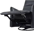 Fauteuil inclinable électrique Power Rocking avec pivotant à 270°, poche latérale et réglage électrique pour salon