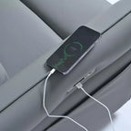 Fauteuil inclinable électrique Power Rocking avec pivotant à 270°, poche latérale et réglage électrique pour salon