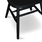 Chaise de salle à manger à dossier fuseau Windsor en bois massif International Concepts