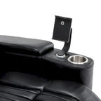 Fauteuil inclinable motorisé de cinéma maison multifonctionnel pivotant à 270°