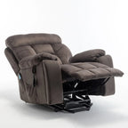 Fauteuil inclinable électrique releveur de massage chauffant