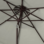 Parasol double-toit d'extérieur Kjerstin Valance 2,74 m