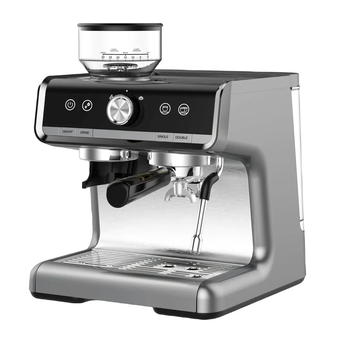 Machine à café expresso, avec moulin, réservoir d'eau de 2,8 L