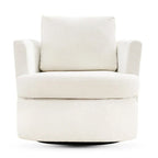 Fauteuils pivotants modernes Chenille pour salon