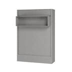 Lit escamotable contemporain brésilien Easy Lift Queen avec étagère