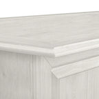 Bureau de direction Bush Furniture Saratoga avec tiroirs et rangements