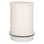 Table d'appoint pivotante rustique de ferme avec tiroir unique et armoire à deux étagères