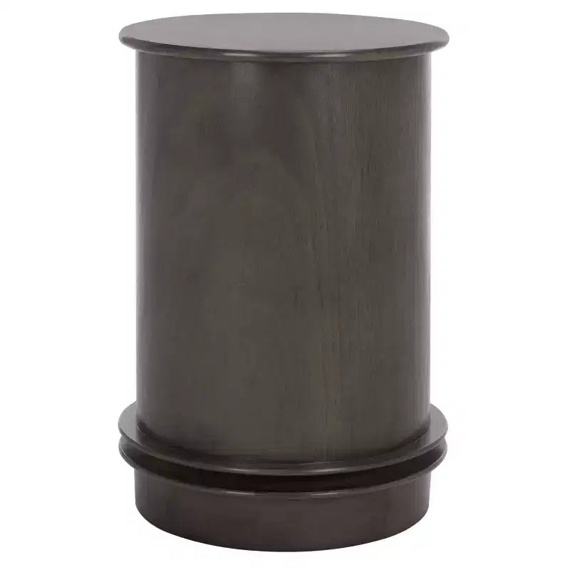 Rustic Farmhouse Swivel Accent Table AMH5712 with Single Drawer and Two-Shelf Cabinet