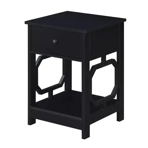 Omega 1 Drawer End Table - Breighton Home