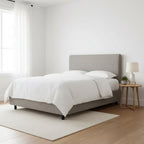 Skyline Furniture Olivia Linen Upholstered Bed