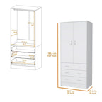 Armoire Prescott - Blanche
