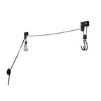 Treuil de levage suspendu pour kayak et canoë pour rangement de garage, capacité de 57 kg