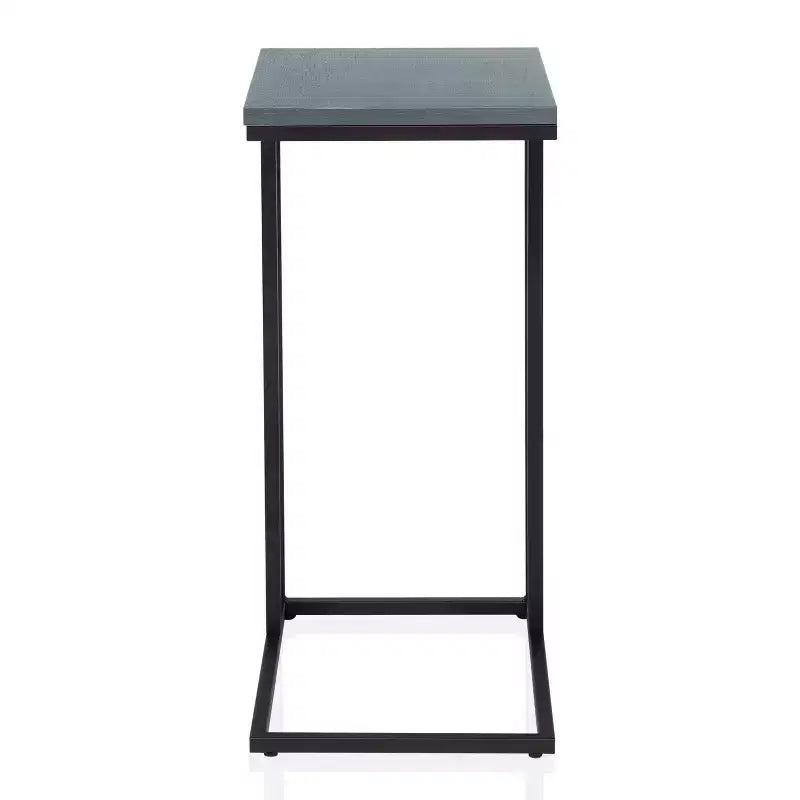 Embo Steel Side Table with Modern Industrial Design for Living Room and Bedroom