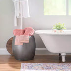 Table d'appoint ronde avec rangement caché pour salon et chambre à coucher