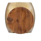 Table d'appoint ronde avec rangement caché pour salon et chambre à coucher
