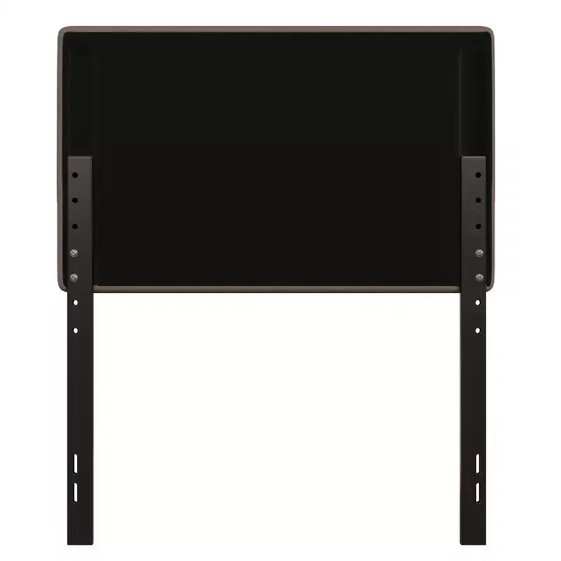Channel Stitched Upholstered Headboard with Adjustable Height from 44.5 to 57.25 Inches