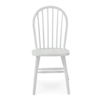 Chaise de salle à manger à dossier fuseau Windsor en bois massif International Concepts