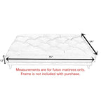 Matelas de futon pleine grandeur de 12 pouces (matelas seulement)