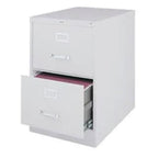 Classeur vertical commercial Hirsh à 2 tiroirs pour documents grand format