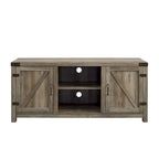 Meuble TV avec porte de grange Middlebrook Firebranch 58 pouces