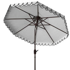 Parasol double-toit d'extérieur Kjerstin Valance 2,74 m