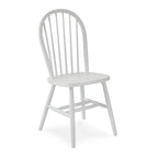 Chaise de salle à manger à dossier fuseau Windsor en bois massif International Concepts