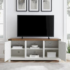 Meuble TV avec porte de grange Middlebrook Firebranch 58 pouces
