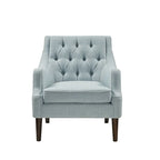Fauteuil d'appoint capitonné moderne